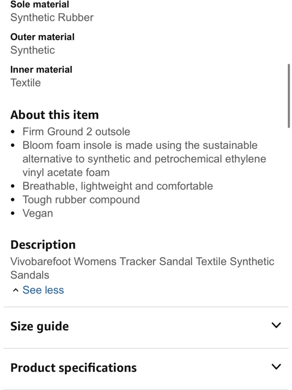 VIVO Barefoot Tracker Women’s Sandals - Picture 11 of 11
